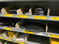 Diverse machine onderdelen in 7vakkenkasten - afbeelding 2 van  4