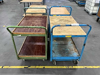 Diverse magazijnwagens (4x) - afbeelding 1 van  2