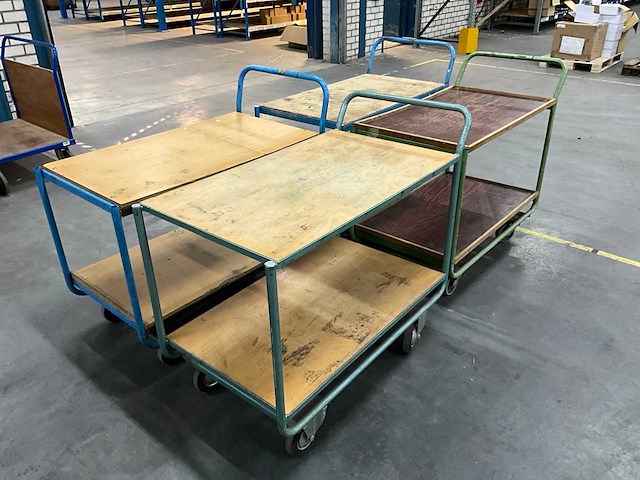 Diverse magazijnwagens (4x) - afbeelding 2 van  2