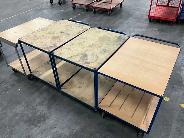 Diverse magazijnwagens (4x) - afbeelding 4 van  4