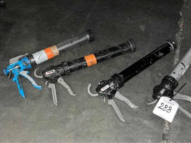 Diverse manuele kitspuiten (9x) - afbeelding 4 van  4