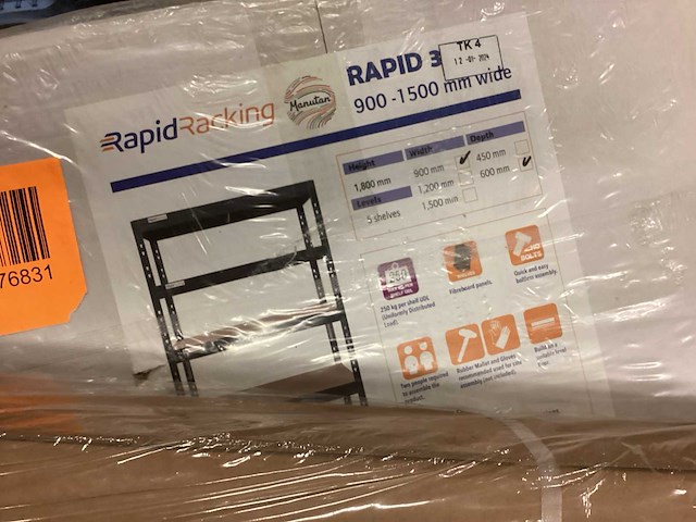 Diverse manutan magazijnstellingen (14x) - afbeelding 7 van  7