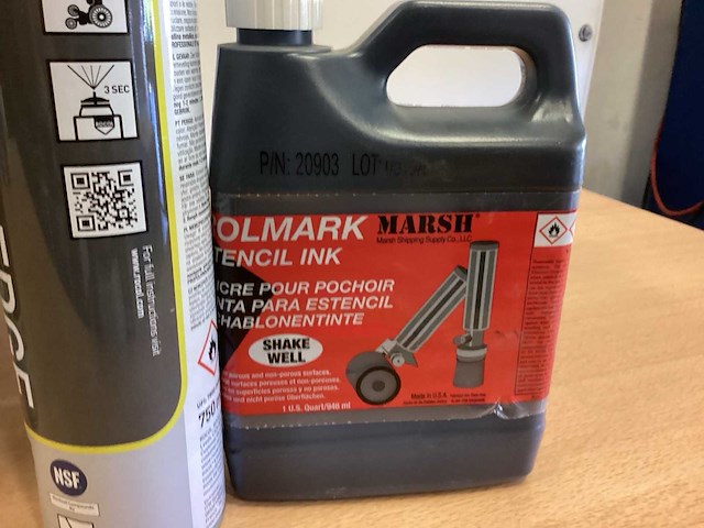 Diverse markerings verf (39x) - afbeelding 6 van  6