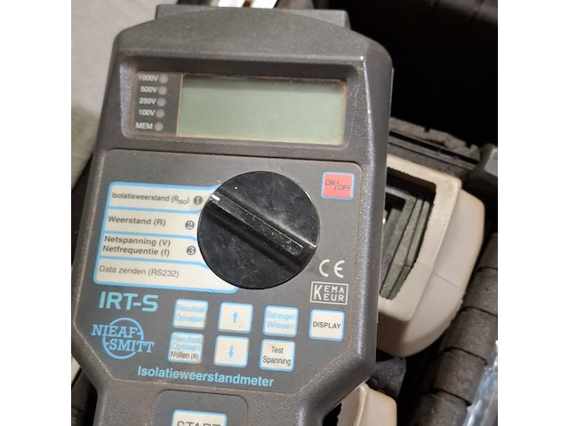 Diverse meetapparatuur en 2x houten transportkist, o.a nieaf - afbeelding 6 van  16