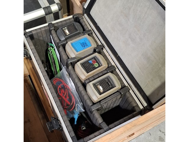 Diverse meetapparatuur en 2x houten transportkist, o.a nieaf - afbeelding 15 van  16