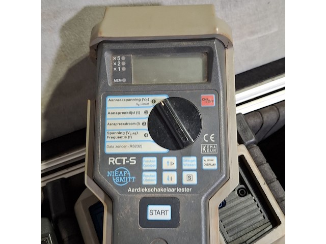 Diverse meetapparatuur en 2x houten transportkist, o.a nieaf - afbeelding 16 van  16