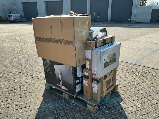 Diverse merken partij defecte monitoren (11x) - afbeelding 2 van  5