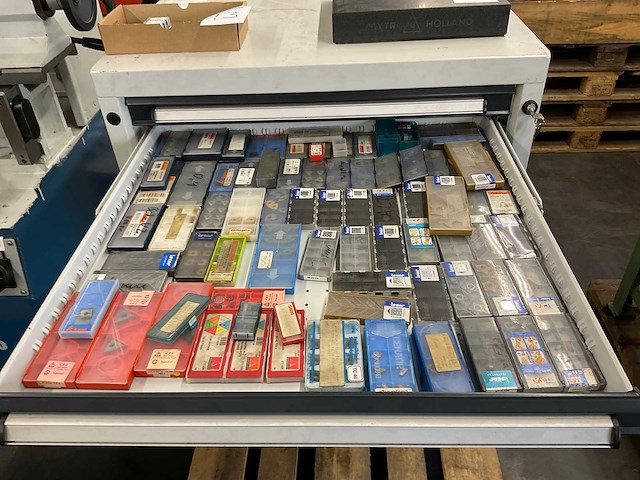 Diverse merken partij hardmetalen wisselplaten - afbeelding 1 van  6