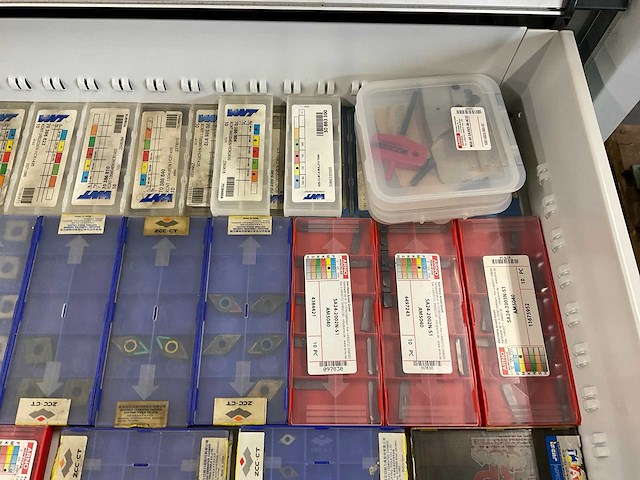 Diverse merken partij hardmetalen wisselplaten - afbeelding 3 van  5