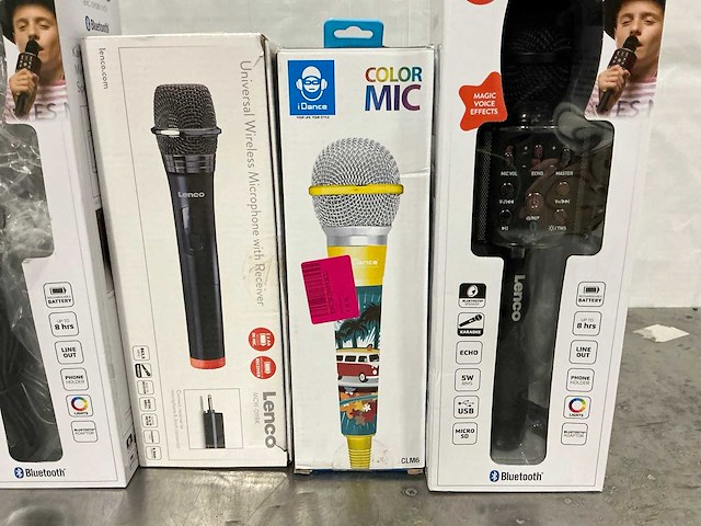 Diverse microfoon’s (4x) - afbeelding 3 van  5