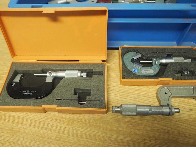 Diverse micrometers (14x) - afbeelding 2 van  6