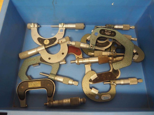 Diverse micrometers (14x) - afbeelding 4 van  6