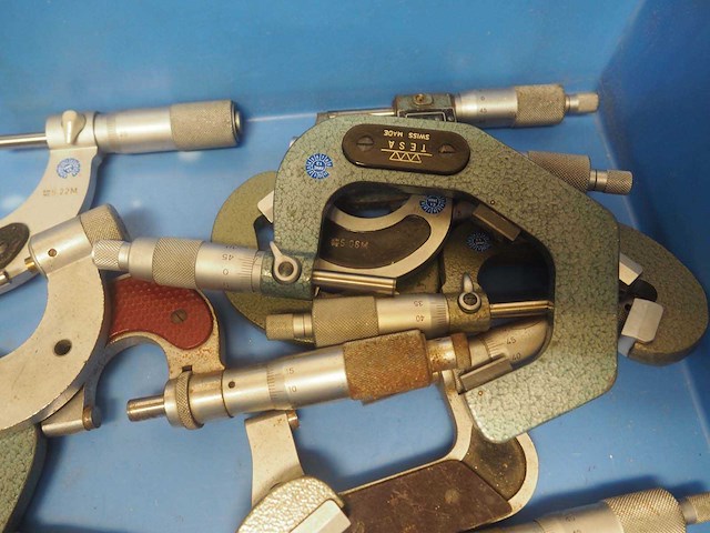Diverse micrometers (14x) - afbeelding 5 van  6