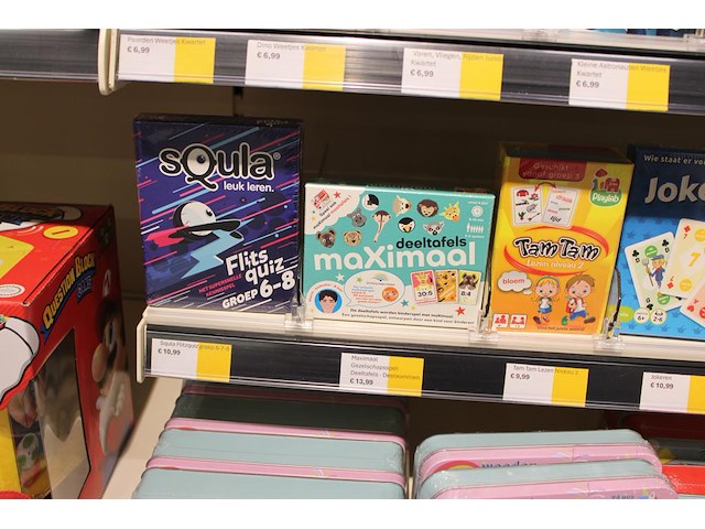 Diverse mini kinderspellen, 14 stuks met scoreblokken. - afbeelding 5 van  5