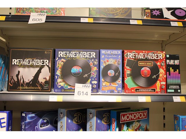 Diverse muziekspellen remember the music, 7 stuks. - afbeelding 1 van  3