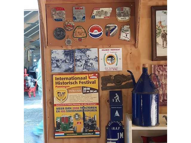 Diverse nostalgisch wanddecoratie - afbeelding 10 van  11