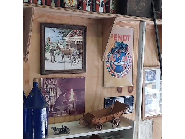 Diverse nostalgisch wanddecoratie - afbeelding 11 van  11