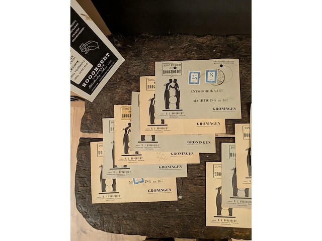 Diverse nostalgische bestelkaarten "hooghoudt" - afbeelding 19 van  23