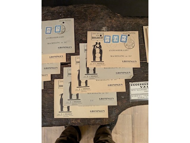Diverse nostalgische bestelkaarten "hooghoudt" - afbeelding 21 van  23