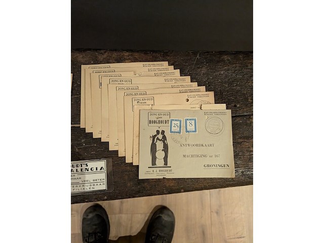 Diverse nostalgische bestelkaarten "hooghoudt" - afbeelding 23 van  23