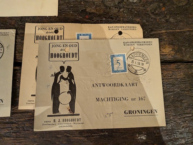 Diverse nostalgische bestelkaarten "hooghoudt" - afbeelding 9 van  23
