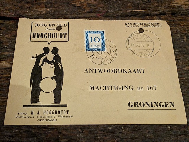 Diverse nostalgische bestelkaarten "hooghoudt" - afbeelding 13 van  23