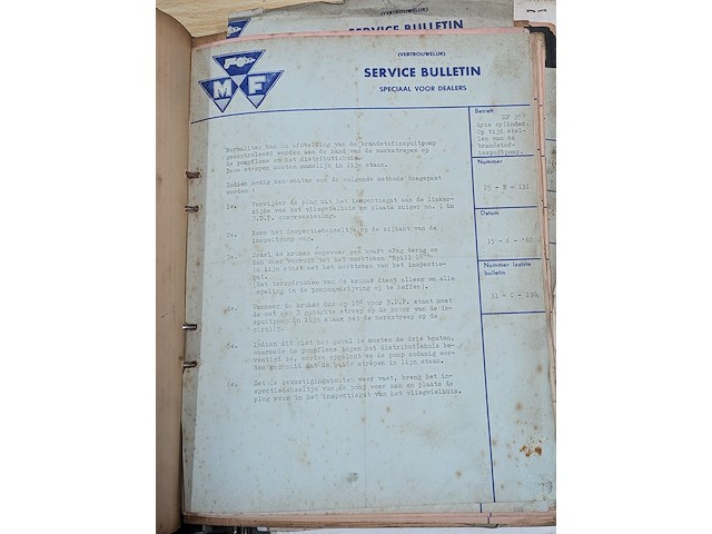 Diverse nostalgische documentatie massey ferguson - afbeelding 3 van  31