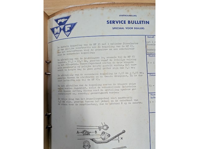 Diverse nostalgische documentatie massey ferguson - afbeelding 5 van  31