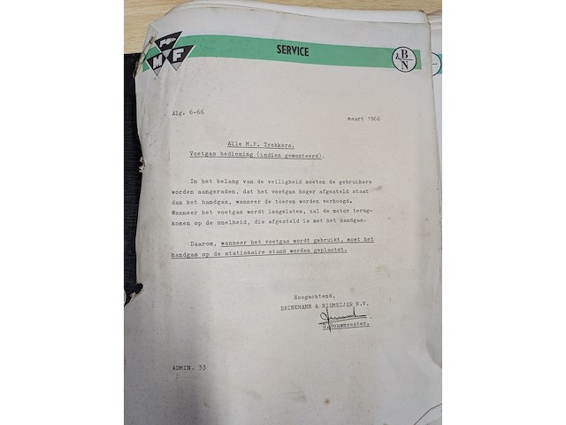 Diverse nostalgische documentatie massey ferguson - afbeelding 16 van  31