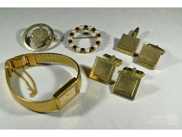 Diverse (o.a. gouden) sieraden - afbeelding 6 van  13