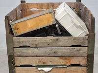 Diverse onderdelen en 1x transportkist