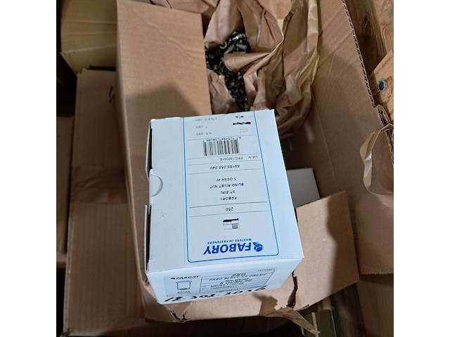 Diverse onderdelen en ijzerwaren, o.a fabory - afbeelding 5 van  9