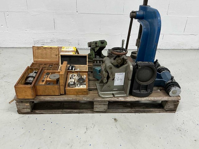 Diverse onderdelen, machineklem, pers - afbeelding 1 van  5