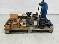 Diverse onderdelen, machineklem, pers - afbeelding 1 van  5