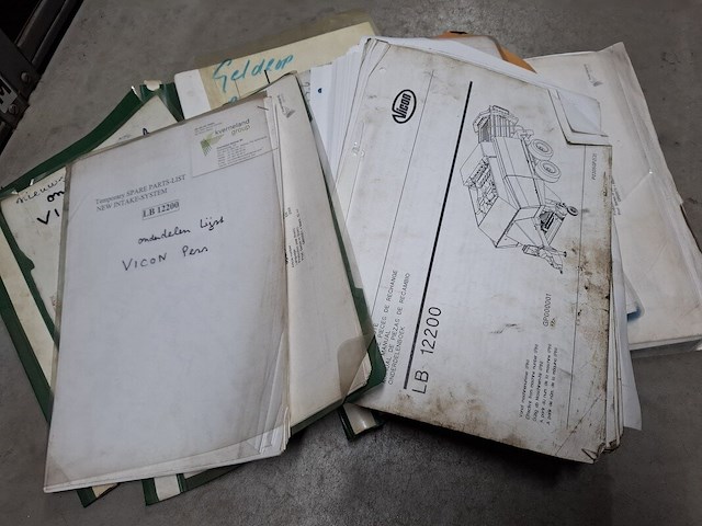 Diverse onderdelen t.b.v. hooi/graspers, o.a. vicon, kuhn - afbeelding 16 van  18