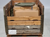 Diverse onderlegplaten, hiab