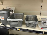 Diverse pedaalemmers/prullenbakken/opbergbakjes/cleaningsets/overige (47x) - afbeelding 10 van  16