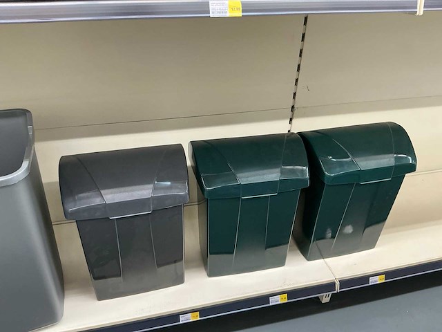 Diverse pedaalemmers/prullenbakken/opbergbakjes/cleaningsets/overige (47x) - afbeelding 16 van  16