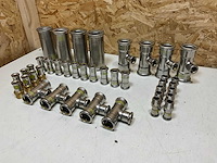 Diverse perskoppelingen gas (40x) - afbeelding 1 van  8