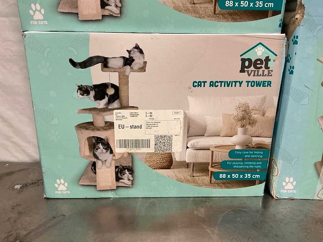Diverse petville kattentoren (4x) - afbeelding 3 van  3