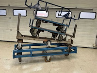 Diverse plateauwagen en materiaalwagens (16x) - afbeelding 2 van  13