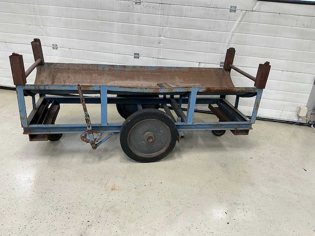 Diverse plateauwagen en materiaalwagens (16x) - afbeelding 3 van  13