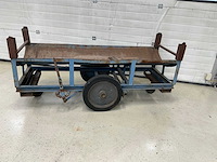 Diverse plateauwagen en materiaalwagens (16x) - afbeelding 3 van  13