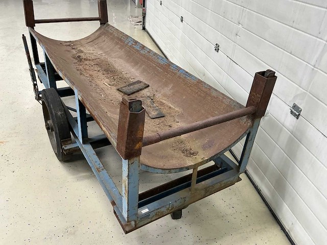 Diverse plateauwagen en materiaalwagens (16x) - afbeelding 4 van  13