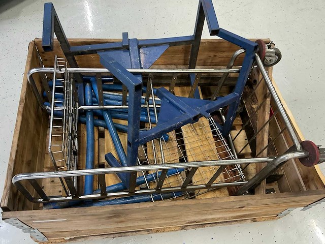 Diverse plateauwagen en materiaalwagens (16x) - afbeelding 5 van  13