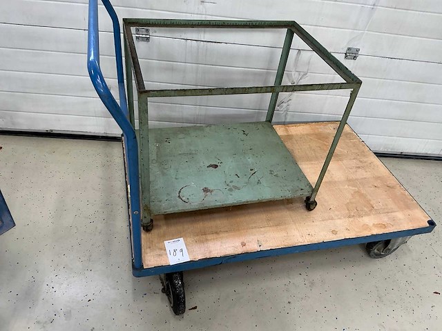 Diverse plateauwagen en materiaalwagens (16x) - afbeelding 6 van  13