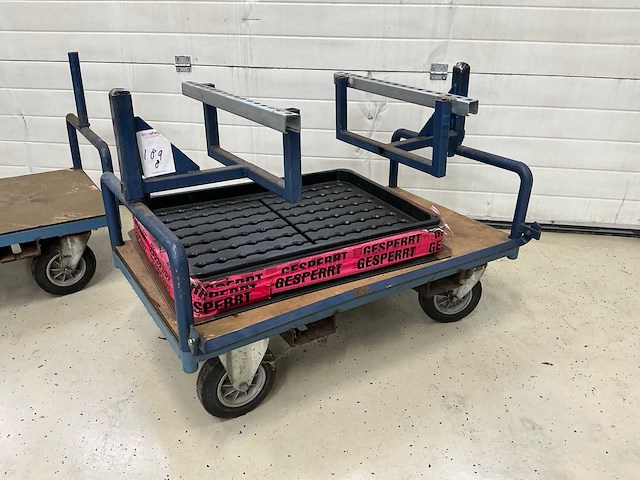 Diverse plateauwagen en materiaalwagens (16x) - afbeelding 10 van  13