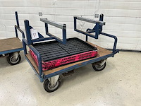 Diverse plateauwagen en materiaalwagens (16x) - afbeelding 10 van  13