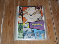 Diverse pokemon kaarten in map w.o. collecties 17-card mini set, ex deoxys en ex team magma vs team aqua. onderdeel van combinatiekavel kavels p001 t/m p051 combinatiekavel - afbeelding 1 van  17