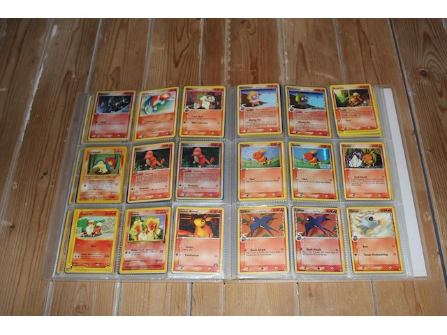 Diverse pokemon kaarten in map w.o. collecties aquapolis, diamond & pearl en team rocket returns. onderdeel van combinatiekavel kavels p001 t/m p051 combinatiekavel - afbeelding 3 van  15